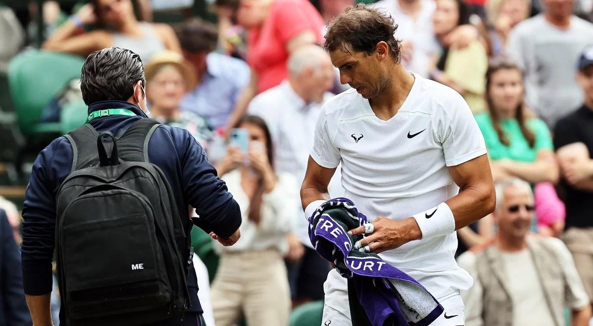 Wimbledon 2022: Rafael Nadal wygrał z Fritzem, bólem i sugestiami rodziny. "Mówili mi, żebym zszedł z kortu"