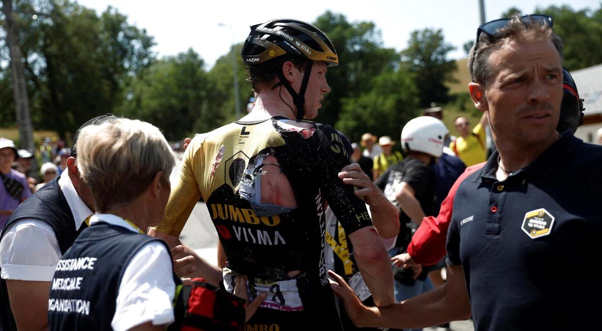 Tour de France: selfie może słono kosztować. Grupa Jumbo-Visma pozwie kibica, sprawcę wielkiej kraksy 