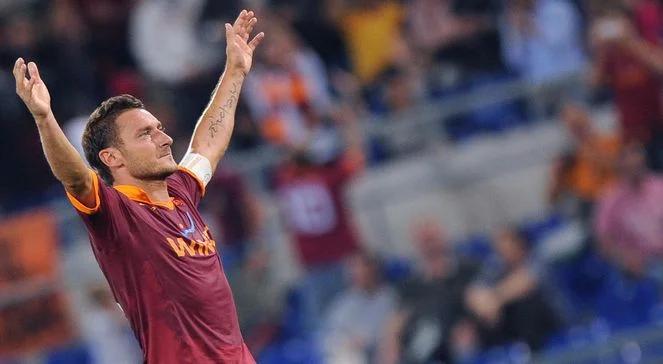 Francesco Totti na podium super-strzelców
