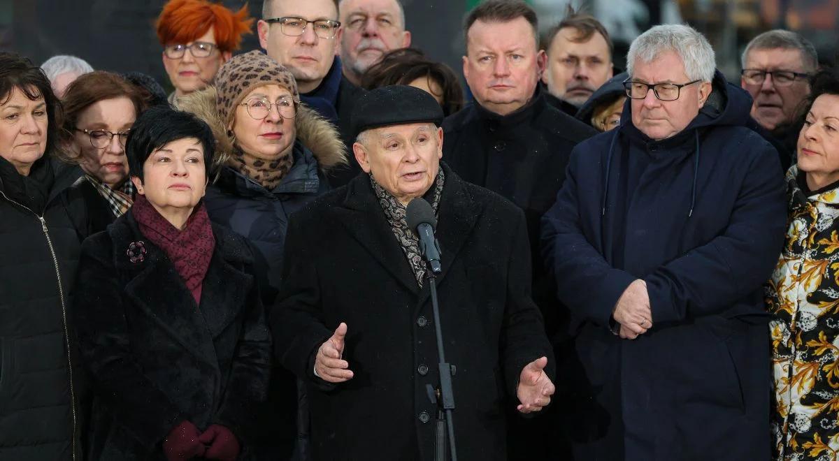 Kaczyński: przyjdzie czas, w którym prawo będzie przestrzegane