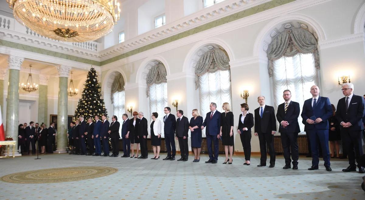 Rekonstrukcja rządu: powołano nowych ministrów
