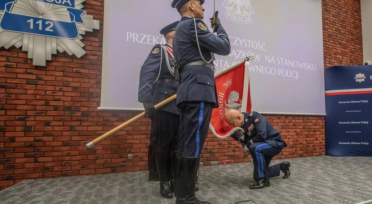 Gen. Szymczyk żegna się z funkcją. Odchodzący komendant główny policji podziękował funkcjonariuszom za służbę