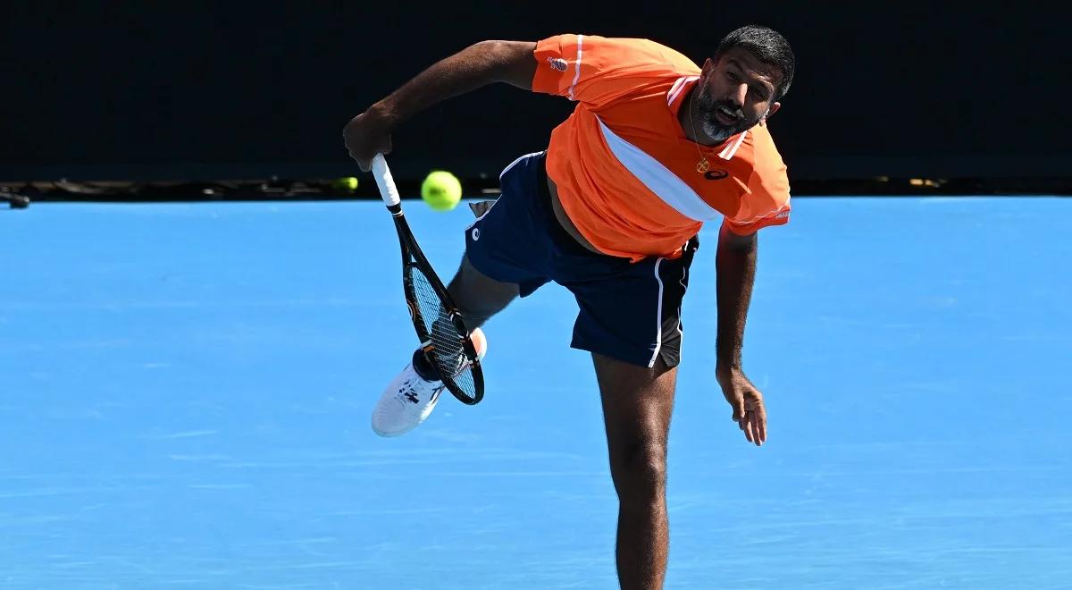 Australian Open: 43-letni Rohan Bopanna pobił rekord. Jest najstarszym liderem rankingu deblowego