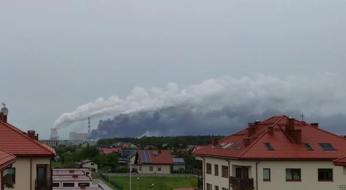 "Dziękuję strażakom i ratownikom za sprawną akcję". Premier o pożarze w Elektrowni Bełchatów