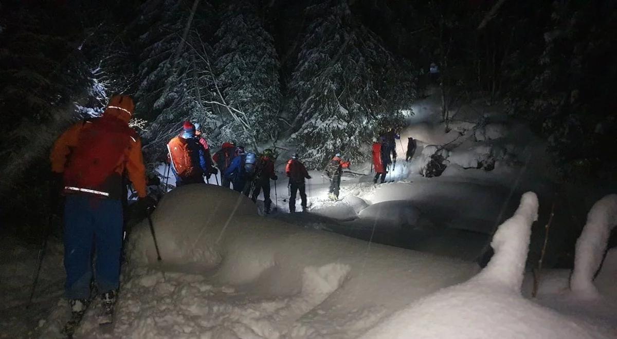 Tragedia w Tatrach. Nie żyje dwóch polskich skialpinistów porwanych przez lawinę