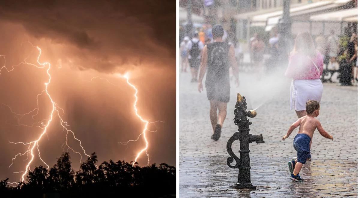 Weekend pod znakiem burz i upałów. Będzie nawet 35 stopni