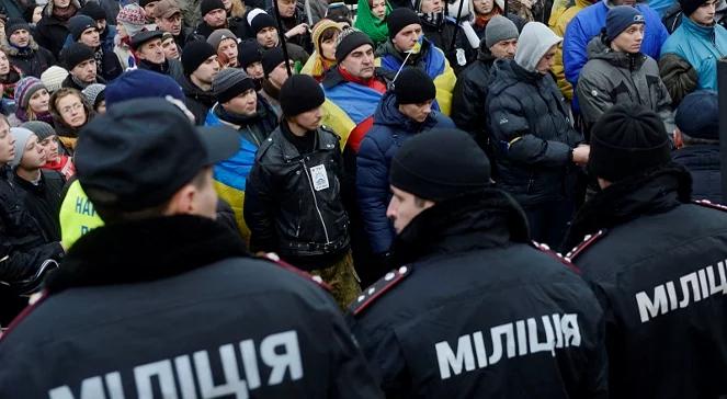 Szef MSW Ukrainy wydał zakaz używania siły wobec demonstrantów