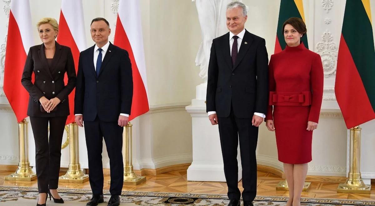 Wizyta pary prezydenckiej na Litwie. Andrzej Duda wygłosi przemówienie podczas uroczystego posiedzenia Sejmu