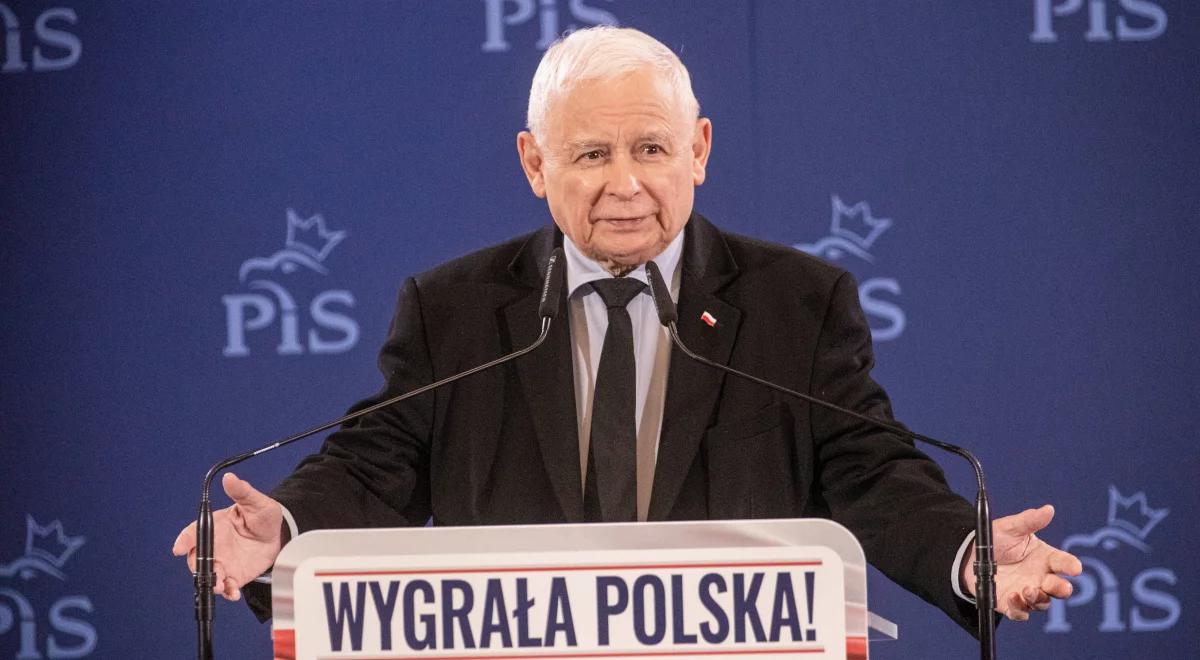 Kaczyński mówi o regermanizacji. "Prezes musi wskazywać wroga"