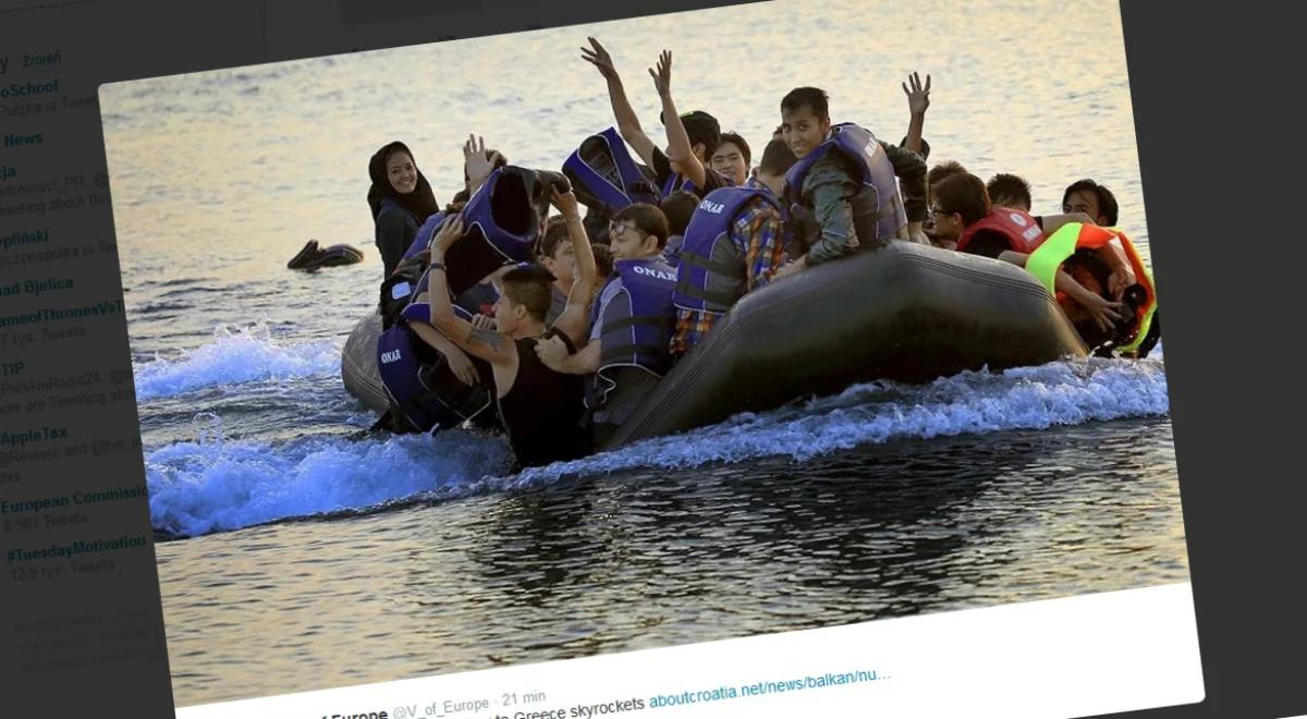 Kolejne fale imigrantów docierają do Grecji. Wyruszają z tureckiego wybrzeża