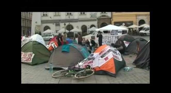 Krakowscy "oburzeni” wrócą na rynek podczas EURO?