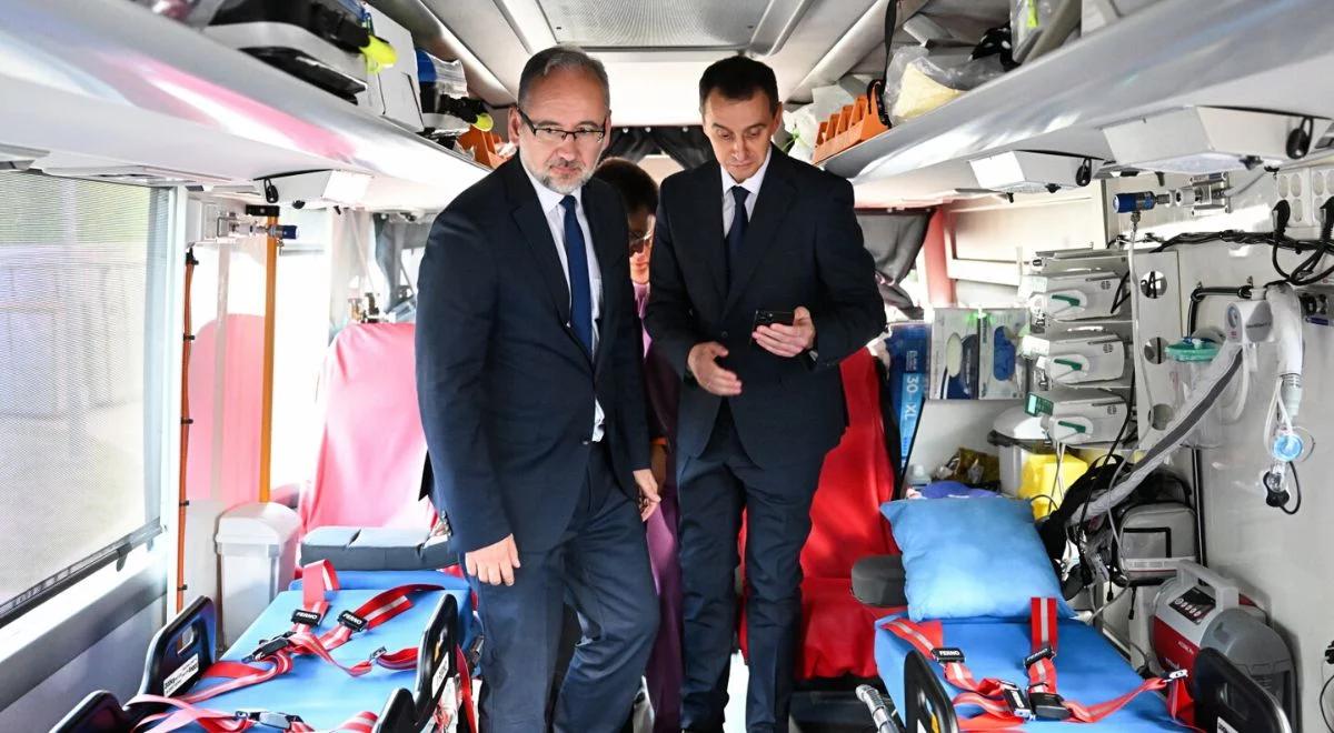 Minister Niedzielski we Lwowie: Polska wrotami do Europy dla ukraińskich pacjentów