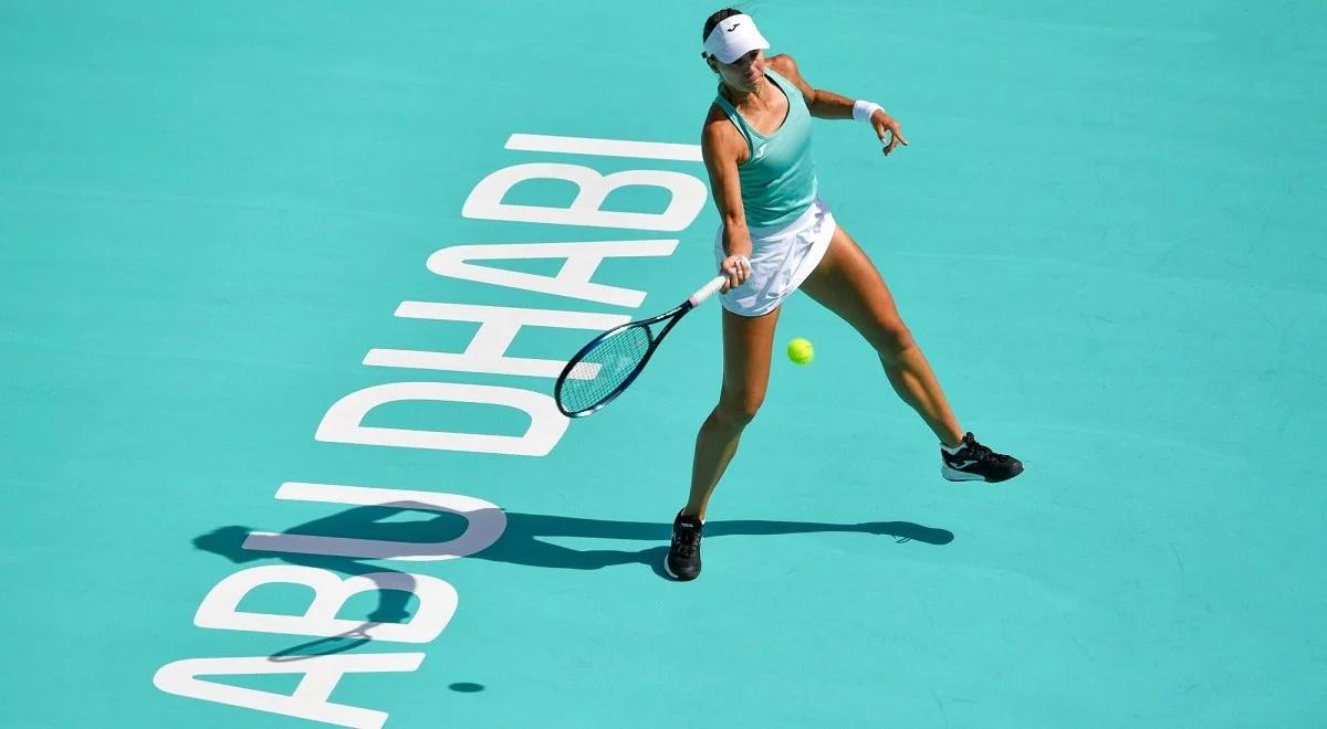 WTA Abu Zabi: najpierw nerwówka, a potem dominacja. Magda Linette melduje się w drugiej rundzie