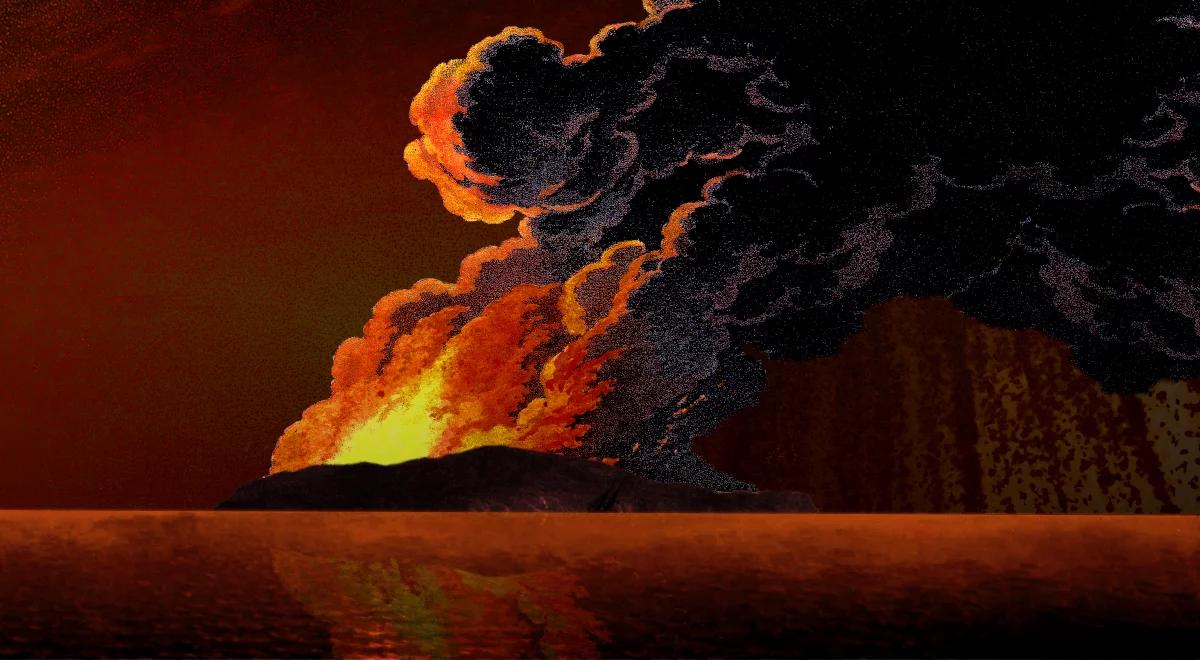 Erupcja Krakatau. Ocean przez rok wyrzucał ciała ofiar