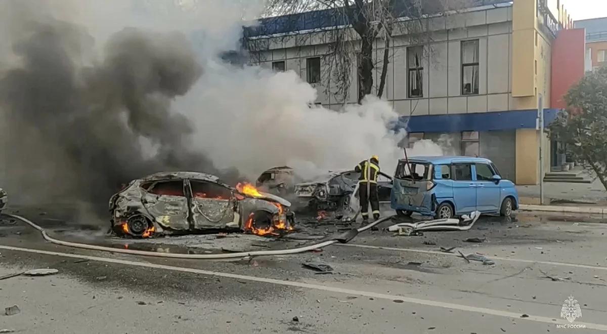 Codzienne ukraińskie ataki na Biełgorod. Betonowe osłony na przystankach mają chronić miasto