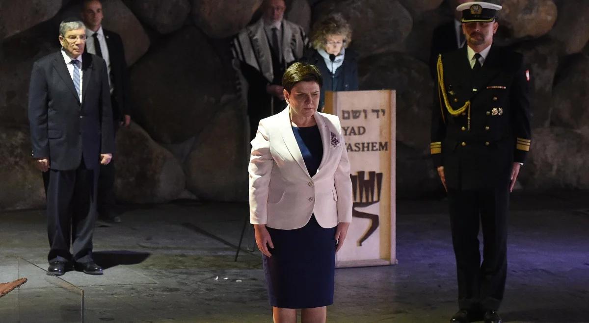 Beata Szydło w Jerozolimie: pamiętajmy o przeszłości, by przyszłość budować na miłośći i szacunku