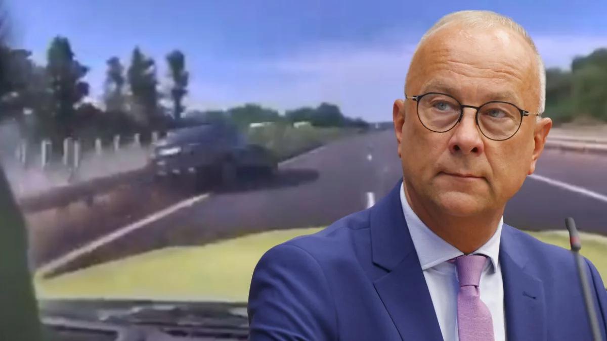 Kolizja na S3. Marszałek Jabłoński przerwał milczenie
