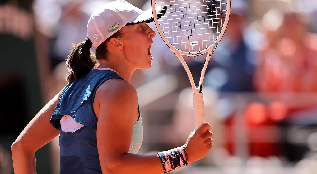 Roland Garros: Iga Świątek zagra w finale. Polka w godzinę zdeklasowała Darię Kasatkinę