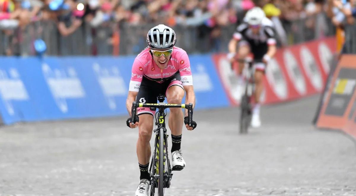 Giro d'Italia 2018: Simon Yates wygrał 11. etap i umocnił się na pozycji lidera. "Końcówka była naprawdę trudna"