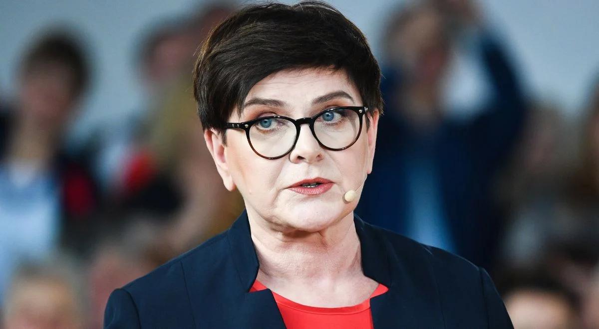 "PO wspiera ideę federalistycznej Unii pod egidą niemiecką". Beata Szydło dla i.pl