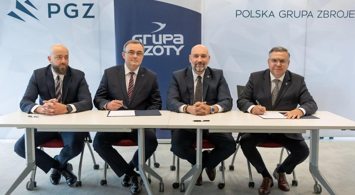 Współpraca Grupy Azoty z PGZ. "Nowe perspektywy w rozwoju technologicznym i produkcji"