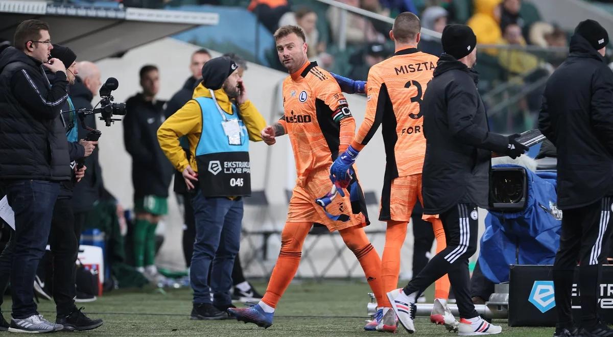 Ekstraklasa: moment szaleństwa Artura Boruca. Golkiper Legii może zostać zawieszony