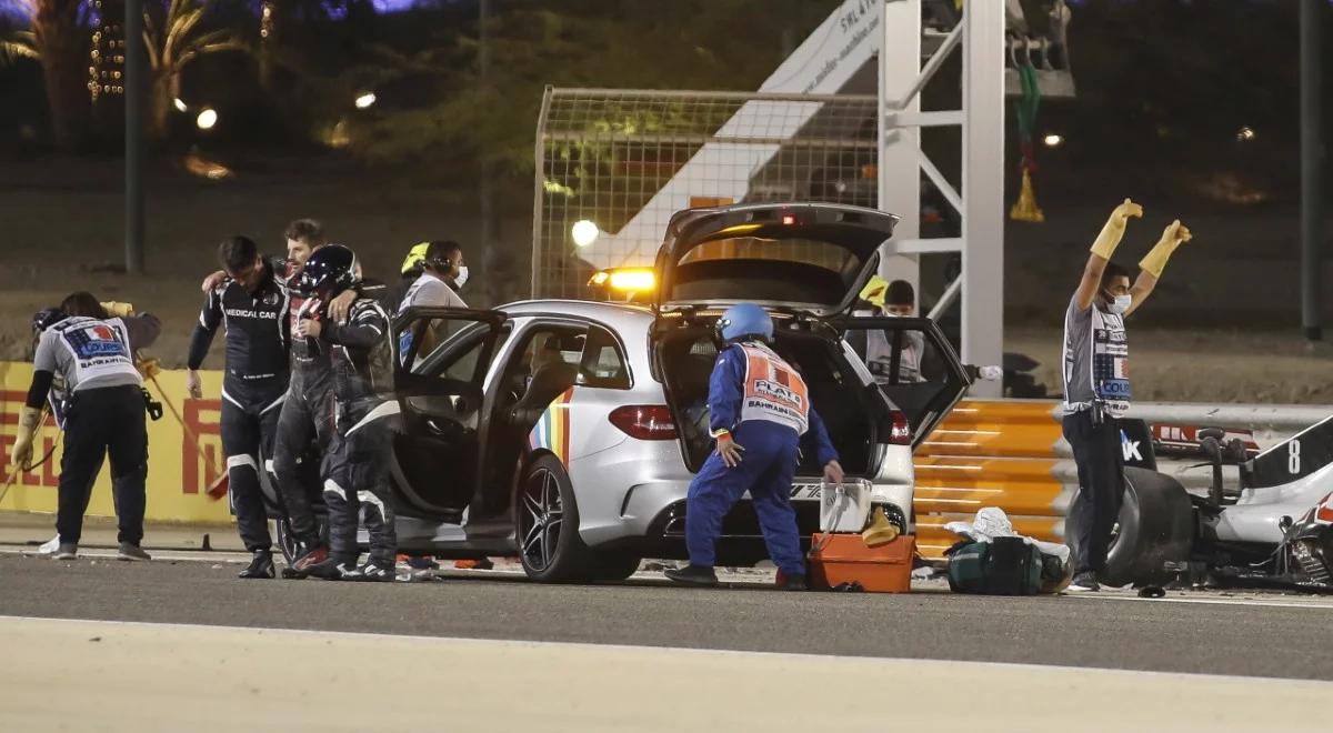 Formuła 1: Romain Grosjean opuścił szpital. "To moje zwycięstwo"