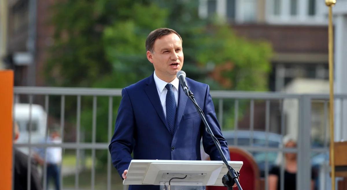 Andrzej Duda: prezydent Kaczyński był człowiekiem Solidarności całym sercem