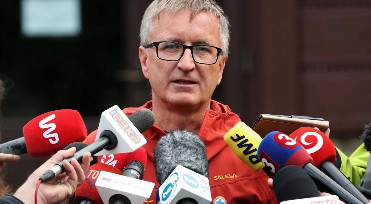 Naczelnik TOPR:  przypadkowi ludzie nie mogą się znaleźć w jaskini