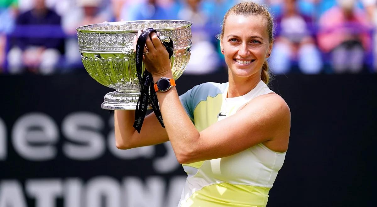 WTA Eastbourne: Petra Kvitova zwyciężczynią turnieju. 29. triumf w karierze Czeszki