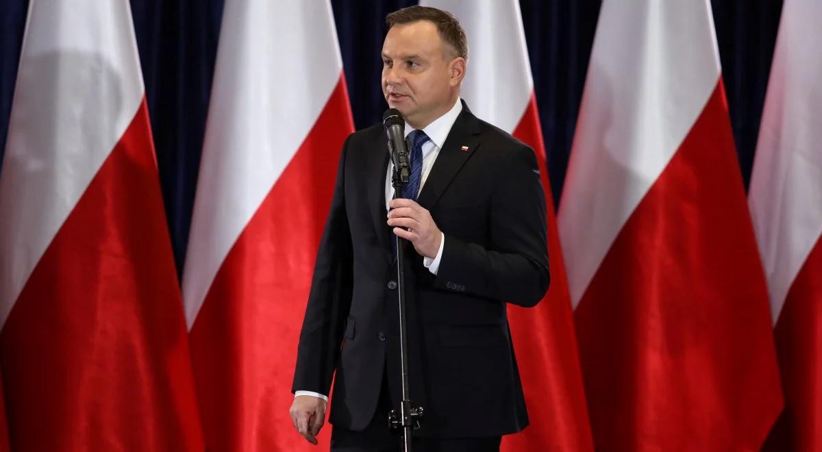 Andrzej Duda rozpoczął wizytę na Ukrainie. W poniedziałek weźmie udział w szczycie Trójkąta Lubelskiego