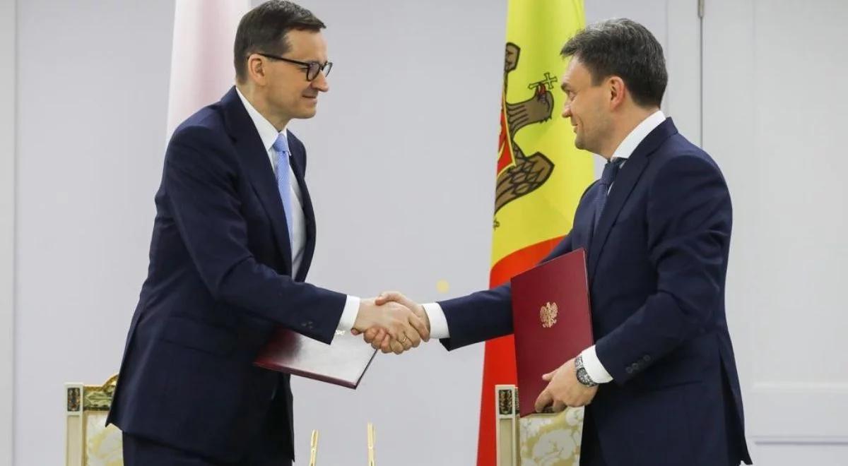 Premier Morawiecki w Mołdawii: łączy nas wspólny front walki o bezpieczną i stabilną Europę