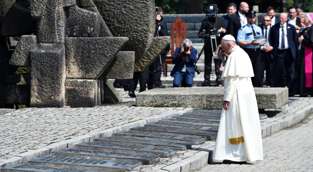 Papież Franciszek upamiętnił ofiary Auschwitz