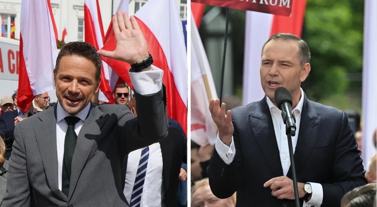 "Do głosu doszli niezdecydowani". Chrzczonowicz o sondażu prezydenckim dla PR24