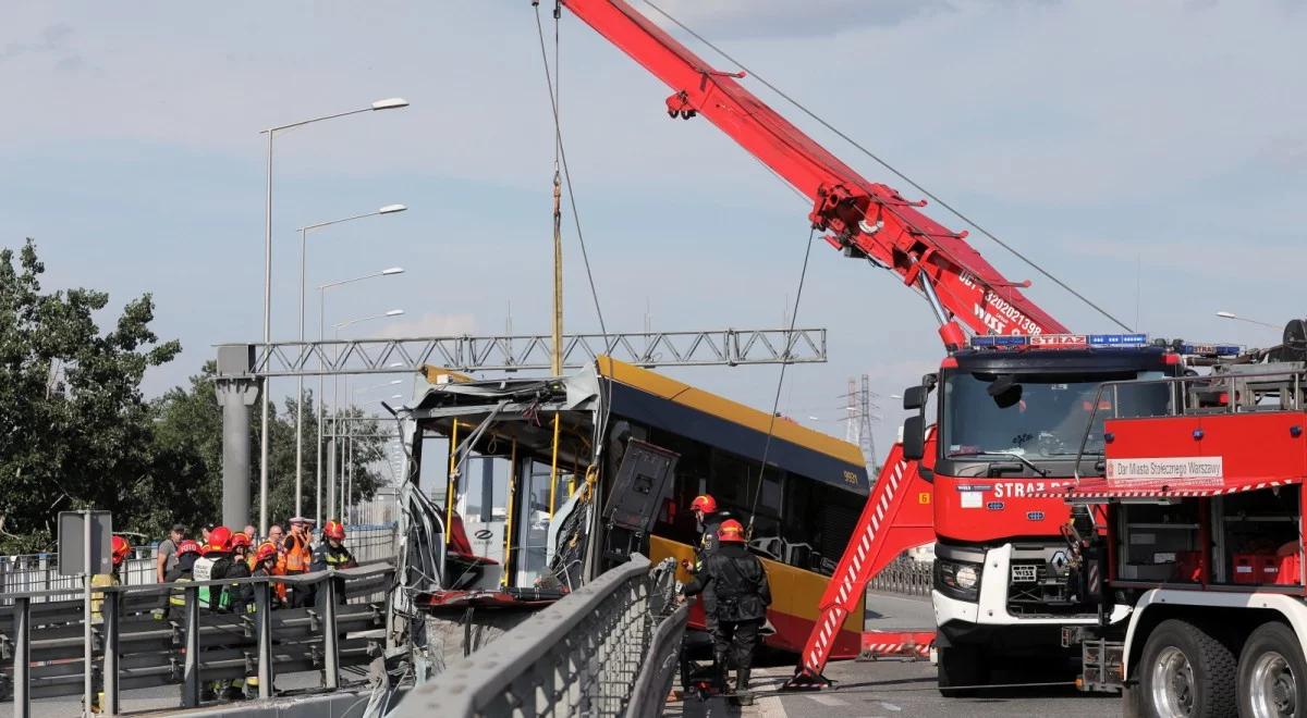 Warszawa: kierowca autobusu tymczasowo aresztowany, przyznał się do winy