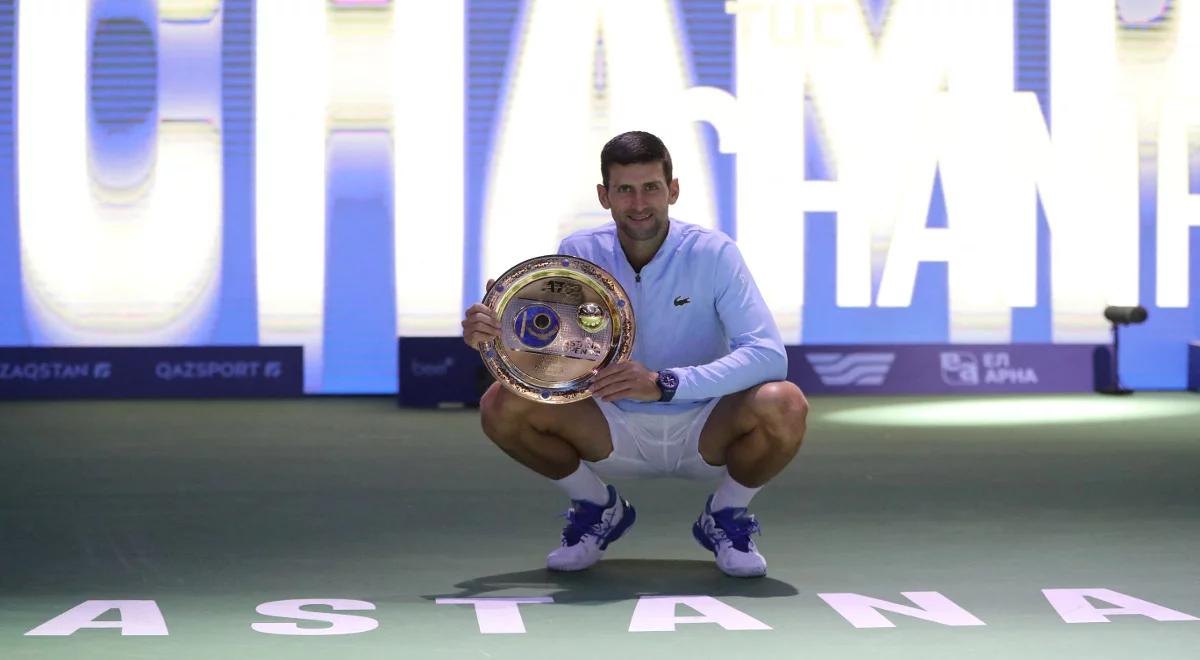 ATP Astana: Novak Djoković z dziewięćdziesiątym triumfem w karierze 