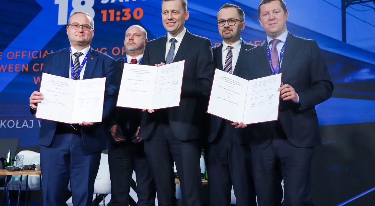 Kolej dużych prędkości dla Trójmorza. CPK podpisał odpowiednie porozumienia o współpracy