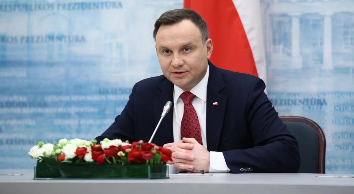 Andrzej Duda rozczarowany impasem ws. ekshumacji na Ukrainie