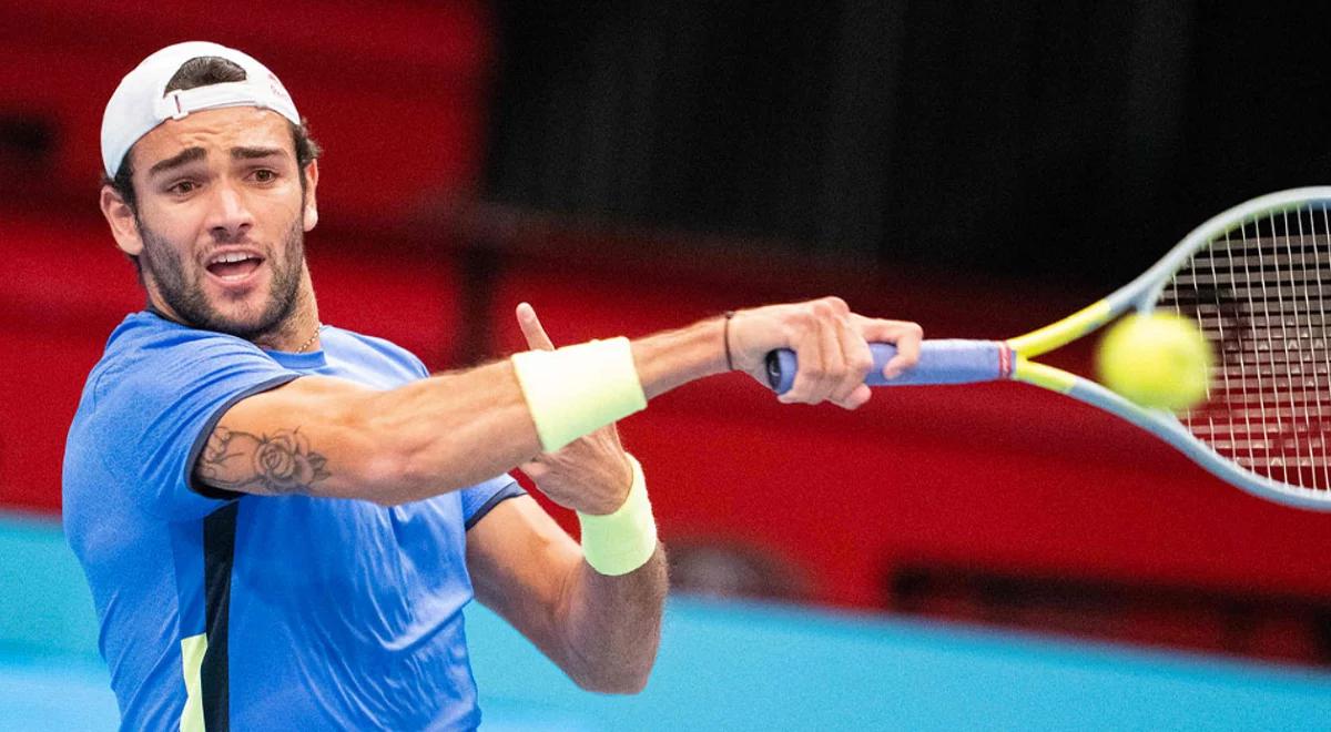 ATP Finals: Berrettini z prawem startu w imprezie. Hurkacz nie ma miejsca na błąd