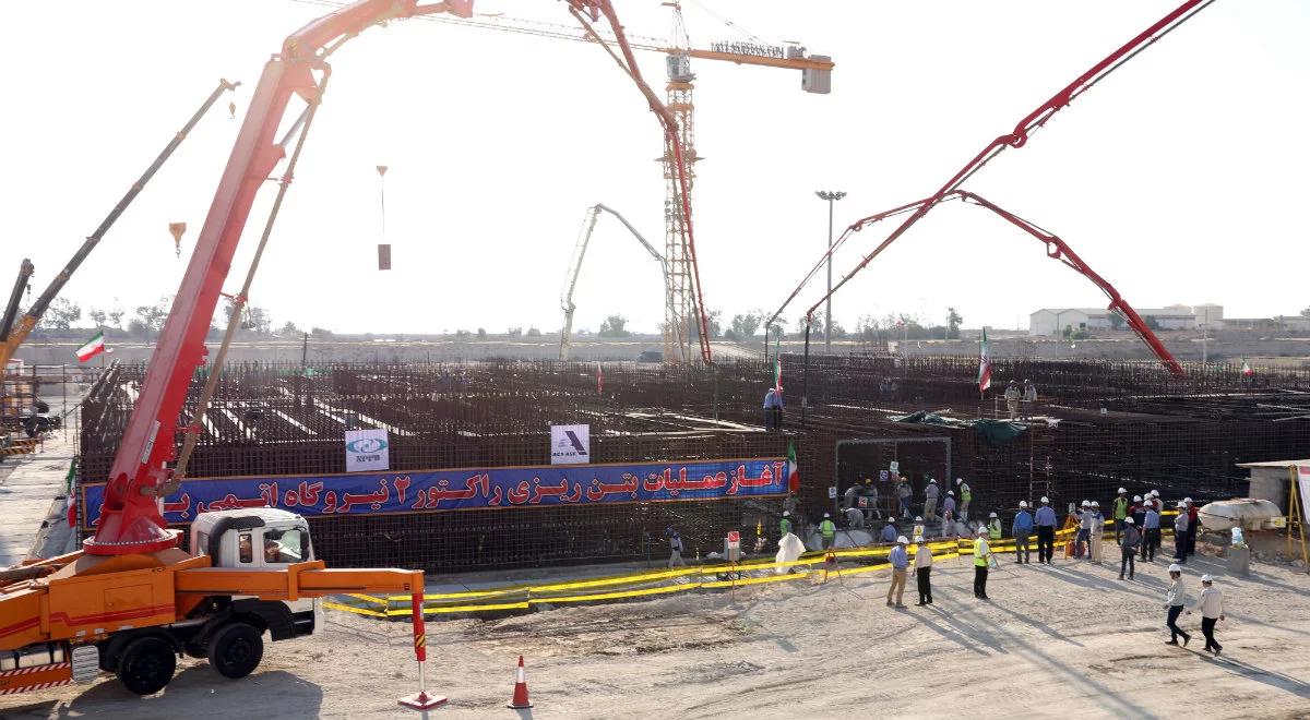 Iran buduje nowy reaktor jądrowy w elektrowni w Buszehrze