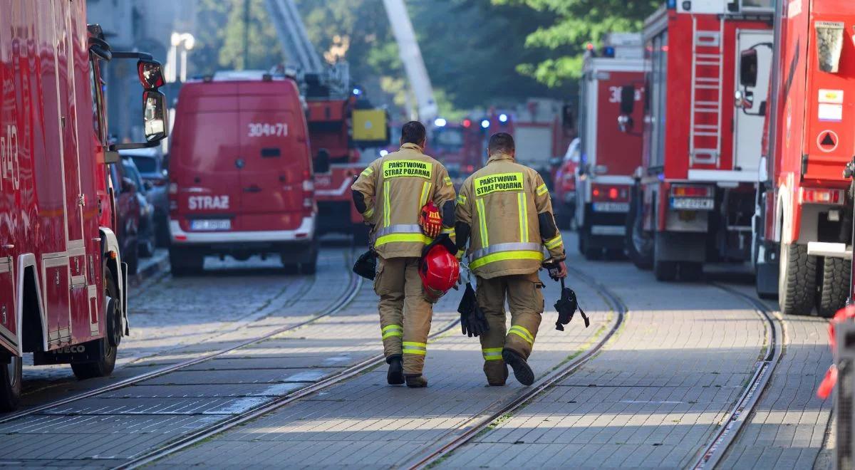 Pożar w Poznaniu. Nowe informacje w sprawie poszukiwanych strażaków