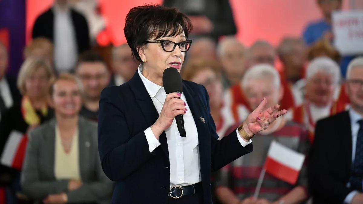 Elżbieta Witek: podwyższyliśmy rentę socjalną i zasiłek opiekuńczy, a chcemy zrobić jeszcze więcej