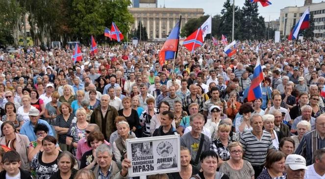 Rodziny separatystów ze wschodniej Ukrainy szukają schronienia w Rosji