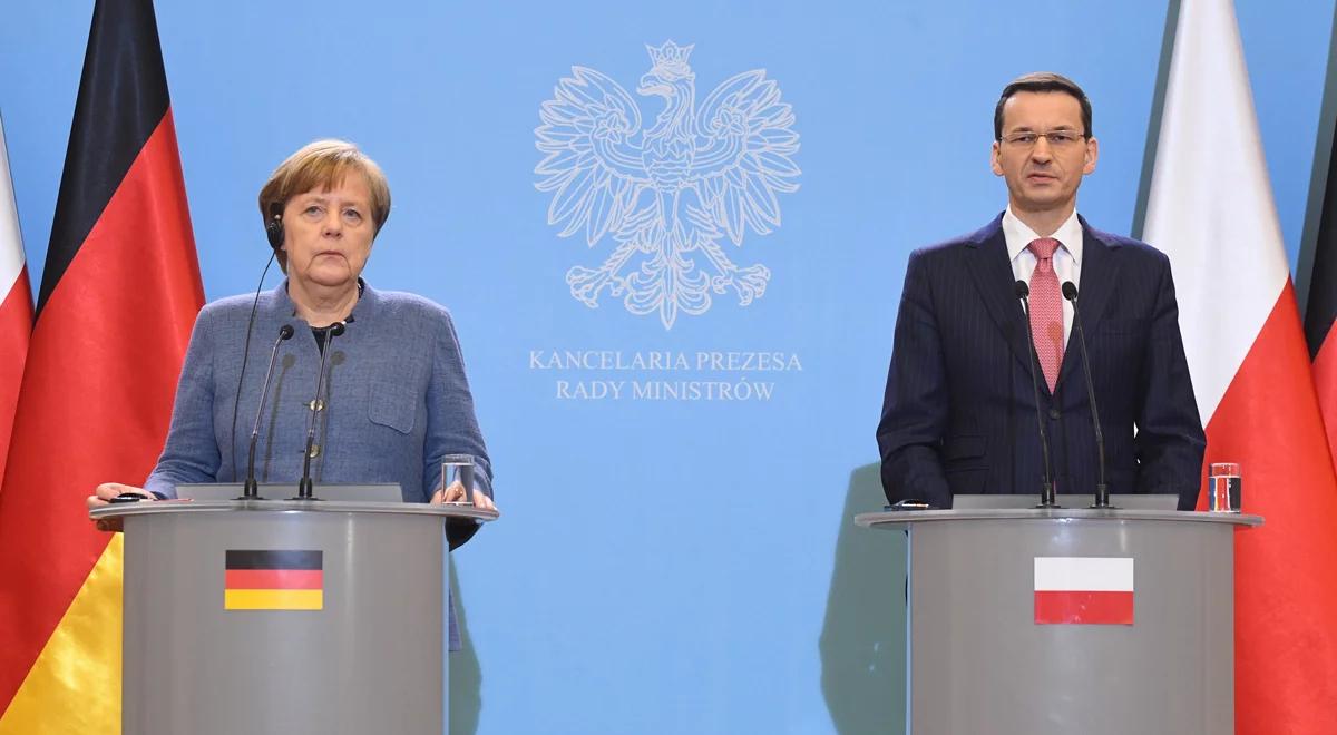 „Merkel pokazała, że Polska jest dla Niemiec ważnym partnerem”