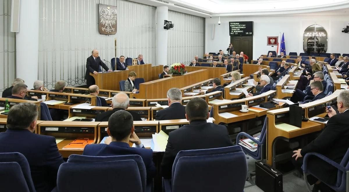 Znowelizowana ustawa o Trybunale Konstytucyjnym przyjęta przez Senat 