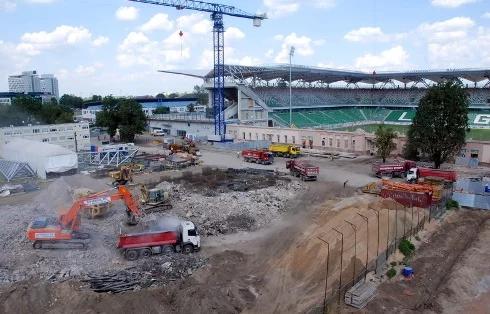 Nowy stadion Legii oszpecony zapomnianą budowlą