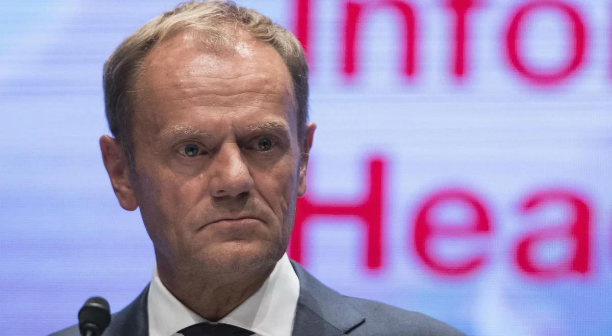 Donald Tusk o brytyjskiej premier: jej słowa były zaskakująco twarde i bezkompromisowe