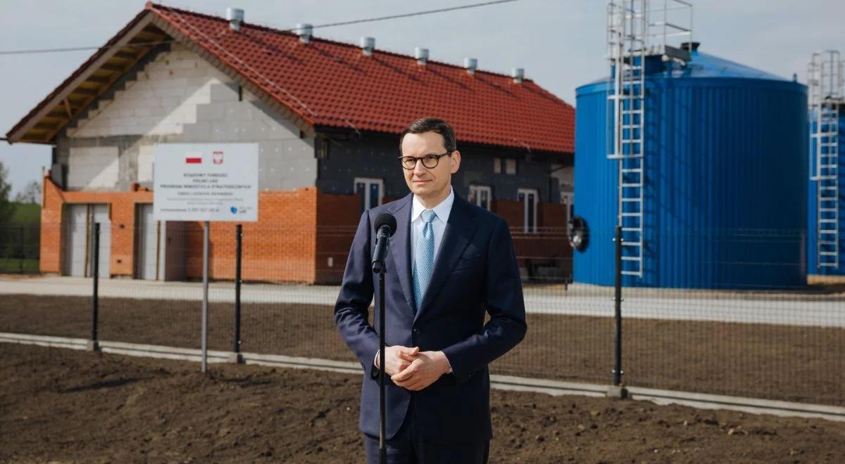 "PiS opłaca się Polakom". Premier Morawiecki mówi "dość" dzieleniu Polski na A i B