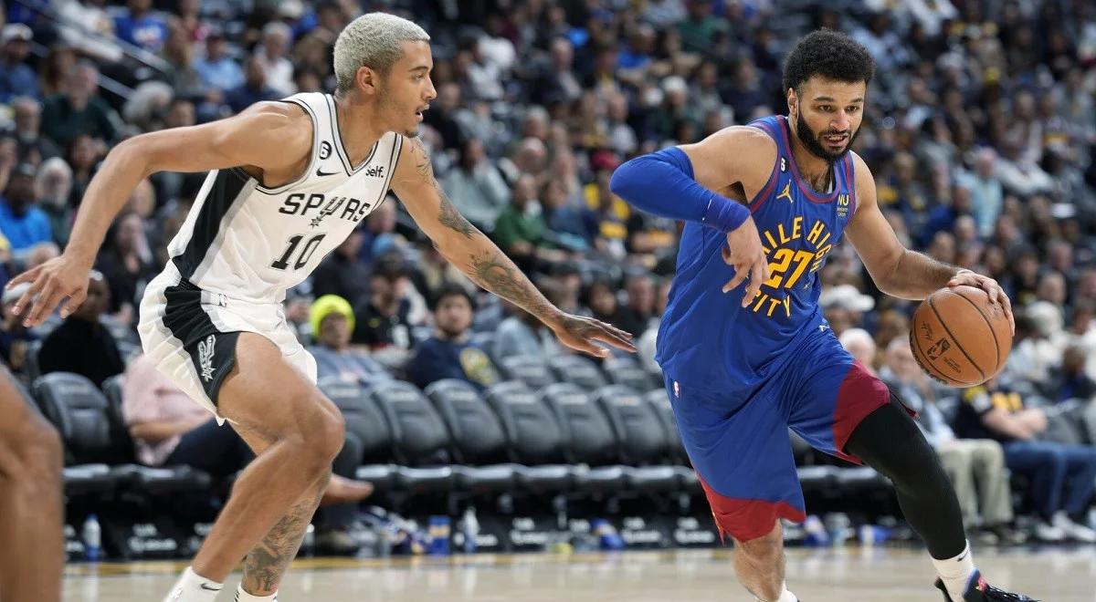 NBA: Spurs rozbici przez Nuggets. Jeremy Sochan znowu punktuje