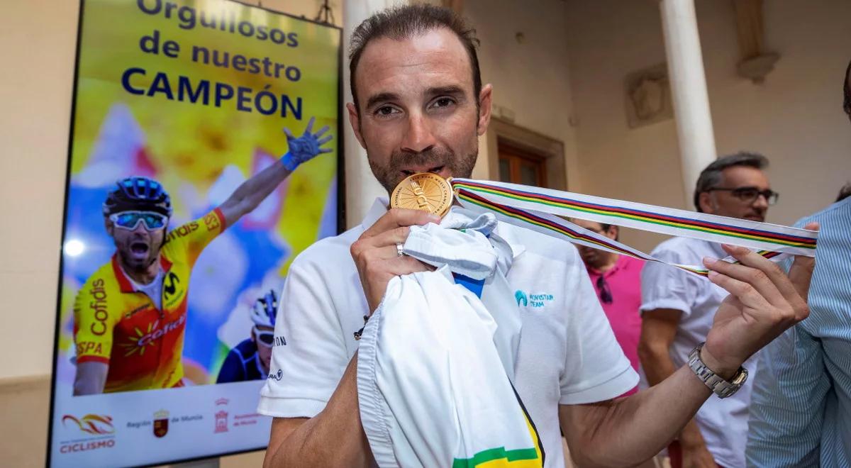 MŚ w kolarstwie: uskrzydlony tytułem Valverde nie myśli o końcu kariery. Hiszpan powalczy o medal w Tokio 